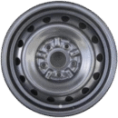 Genuine Factory OEM Black Steel Wheel Rim; Toyota Camry