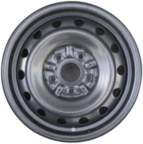 Genuine Factory OEM Black Steel Wheel Rim; Toyota Camry