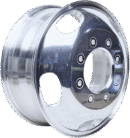 Polished Aluminum Alloy Wheel Rim for Ford F-350 Dually